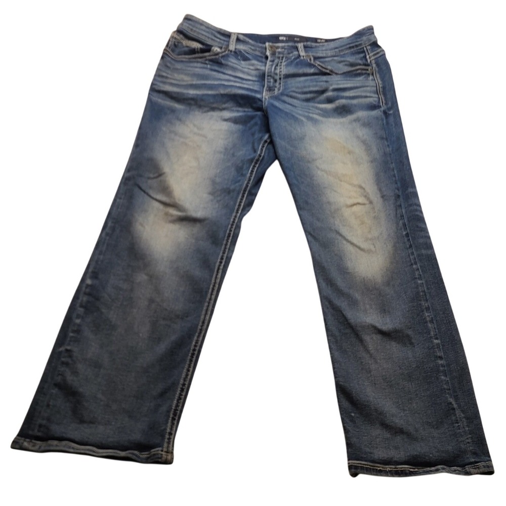 BKE Seth Jeans Men's Straight Leg Medium Wash 34x32 Denim Casual Everyday